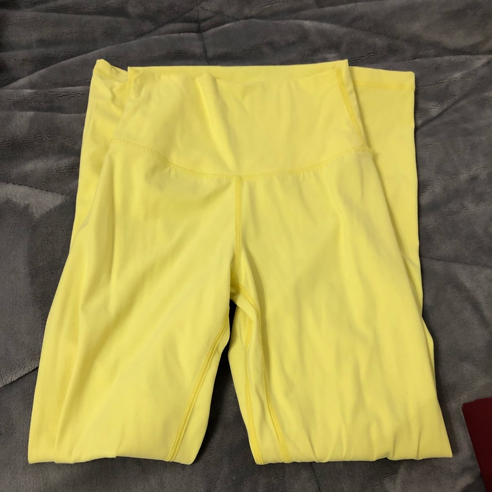 NVGTN Canary Yellow Leggings